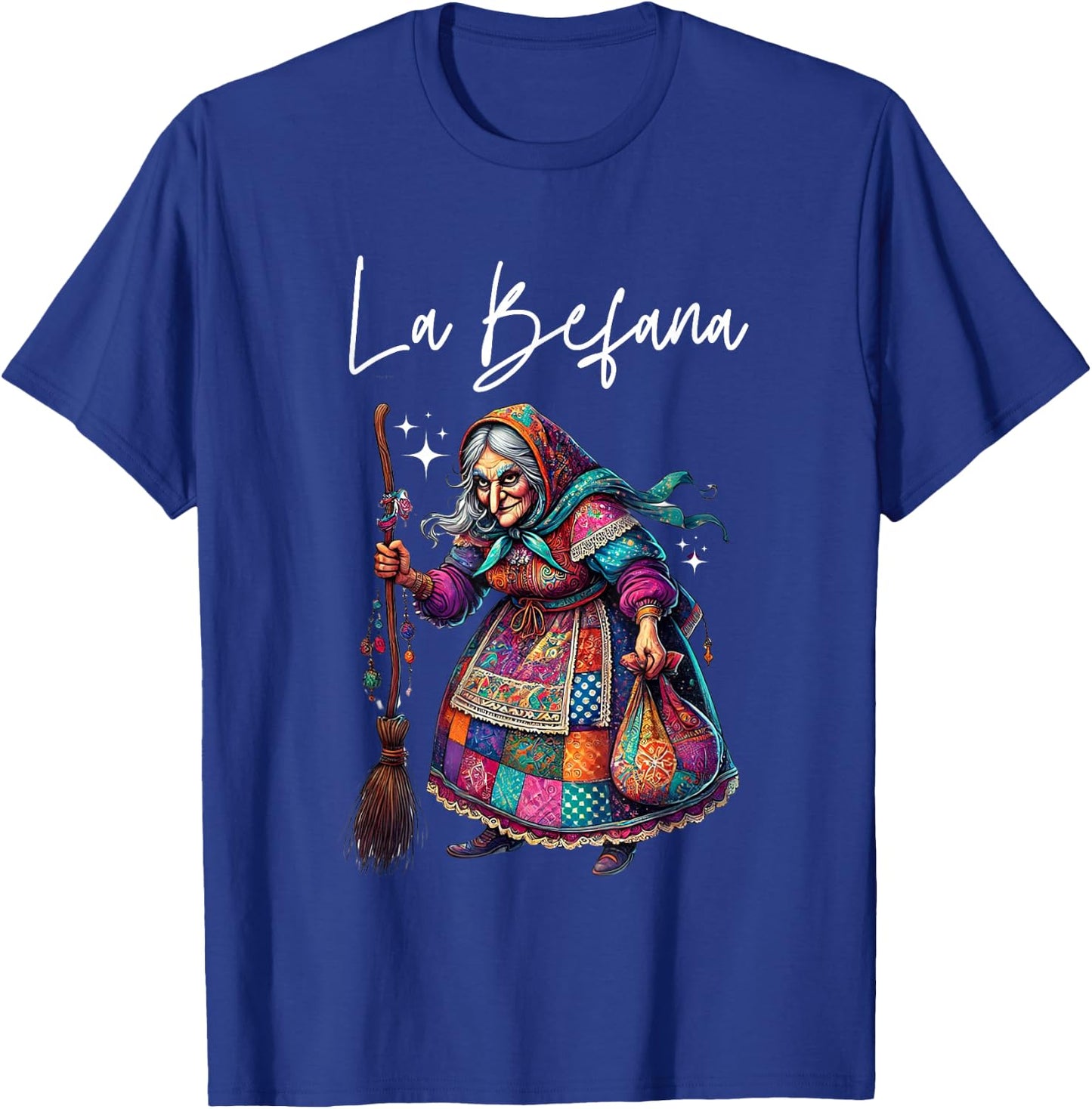 La Befana Christmas Witch, Kitchen-WItch T-Shirt - T-Shirt | Royal