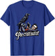 Edgar Allan Poe Funny Poe-crastinator T-Shirt - T-Shirt | Royal