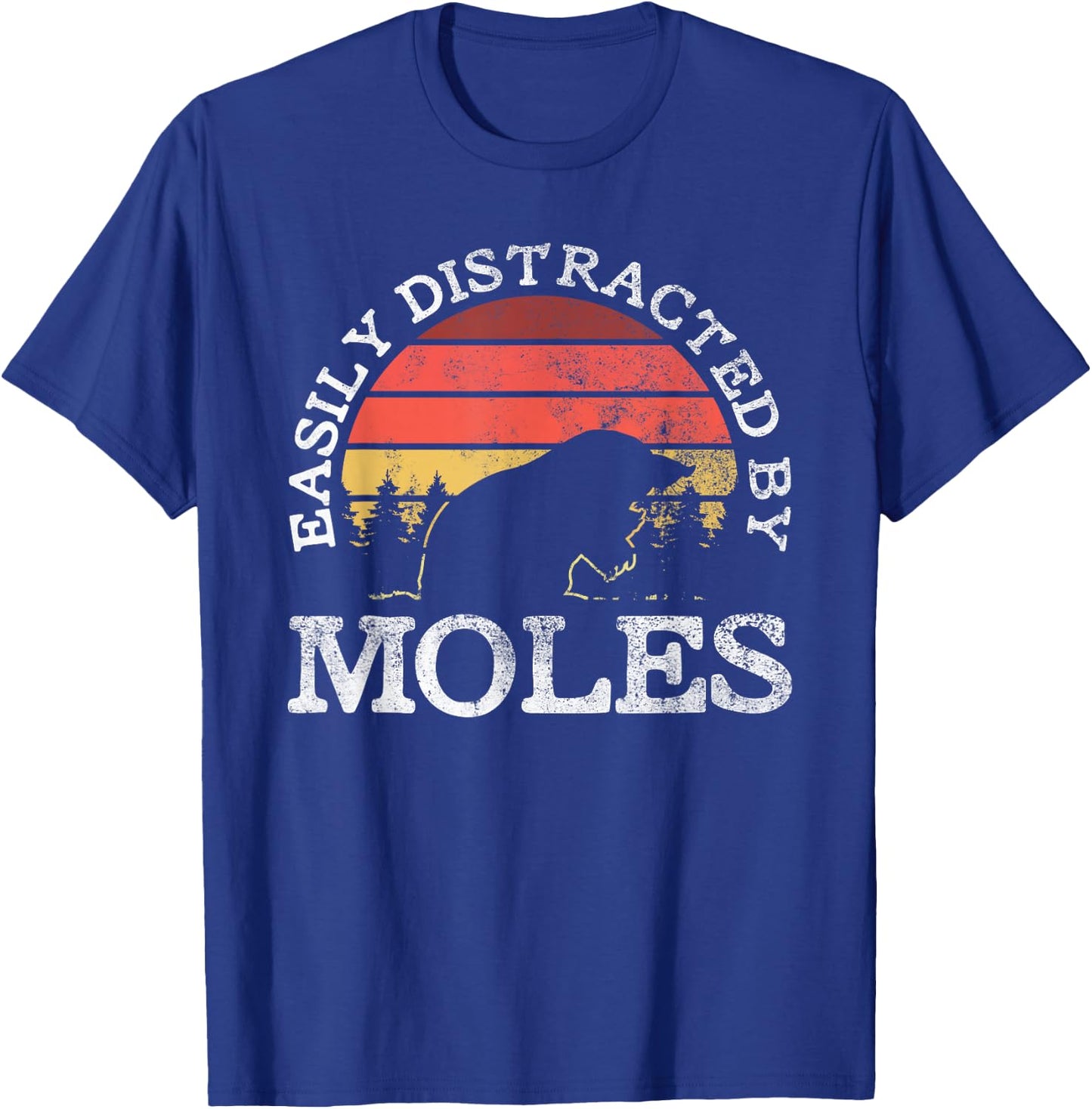 Moles Wild Animals Animals Cute Rodents T-Shirt - T-Shirt | Royal