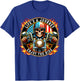 Life's a Journey Enjoy The Ride Skeleton Biker Motorcycle T-Shirt - T-Shirt | Royal