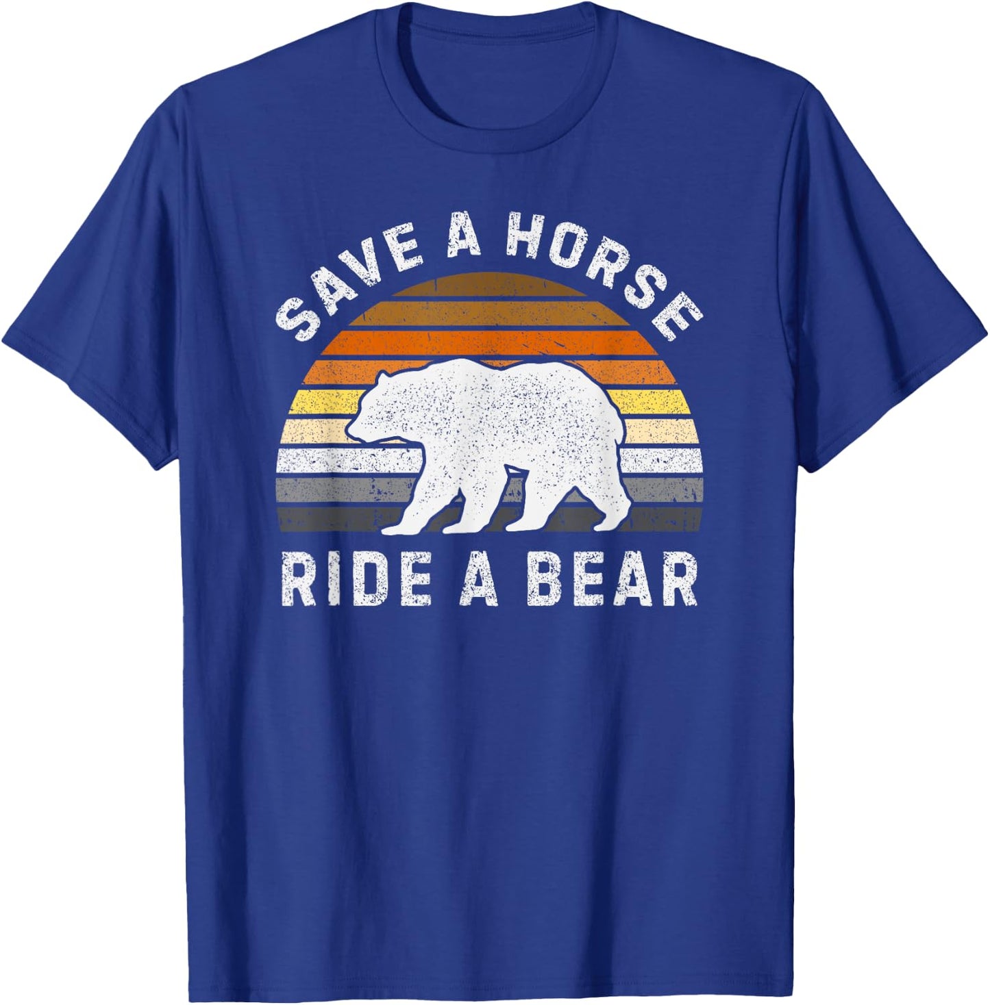 Bear Community, Bear Flag, Funny Gay Bear Pride T-Shirt - T-Shirt | Royal