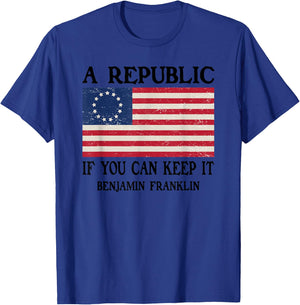 A Republic If You Can Keep It T-Shirt - T-Shirt | Royal