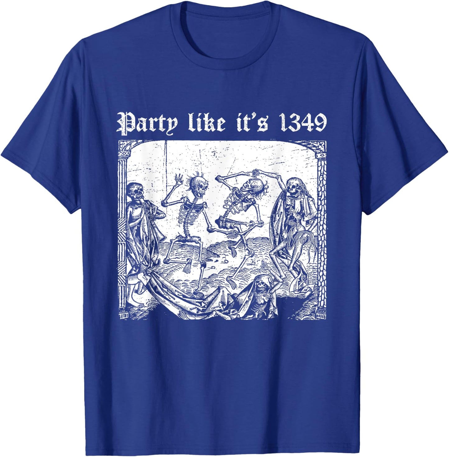 Party like it's 1349 | BLACK DEATH EUROPEAN TOUR Plague Rat T-Shirt - T-Shirt | Royal