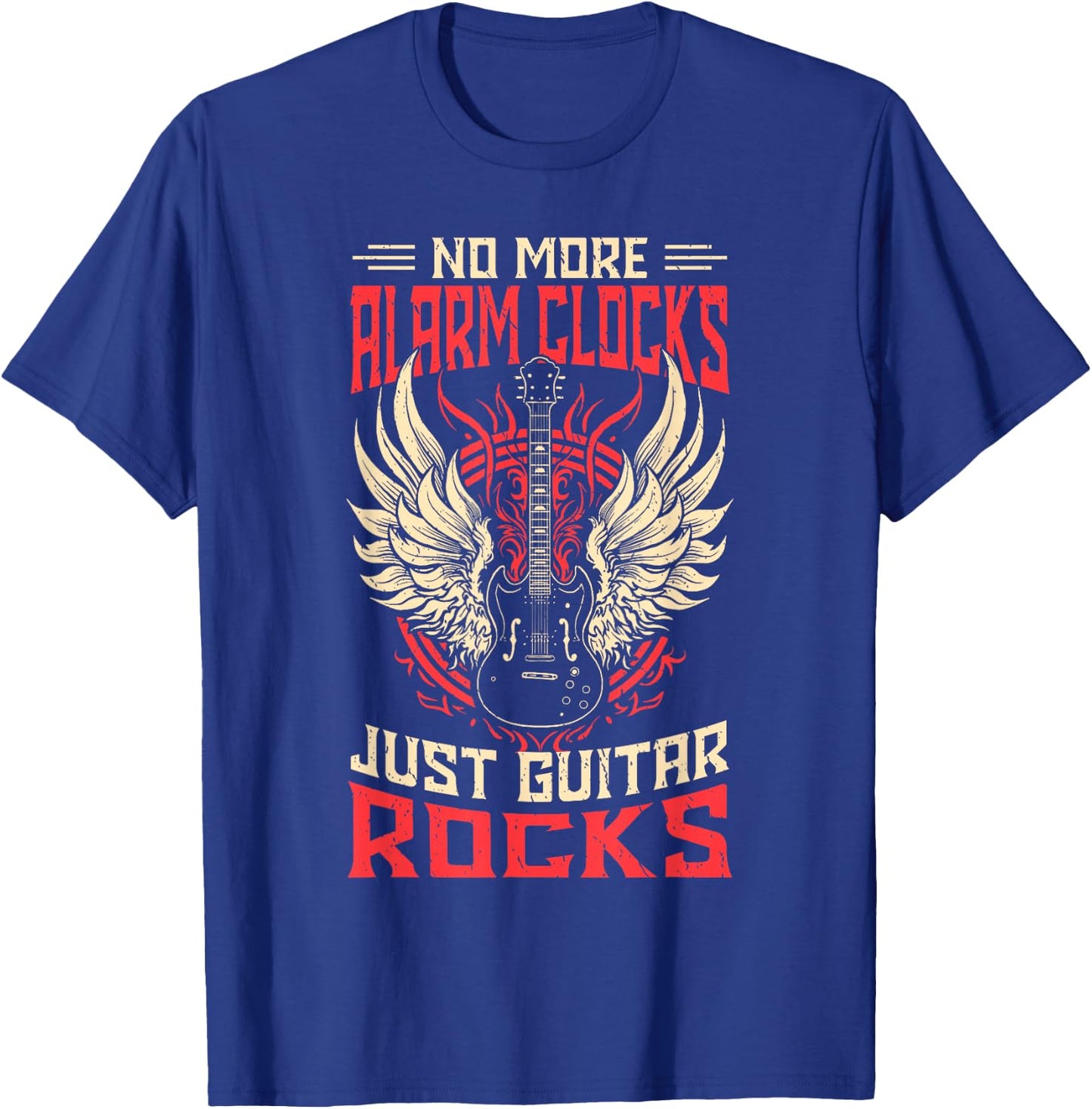 Retired Guitarist | Retirement Guitar T-Shirt - T-Shirt | Royal