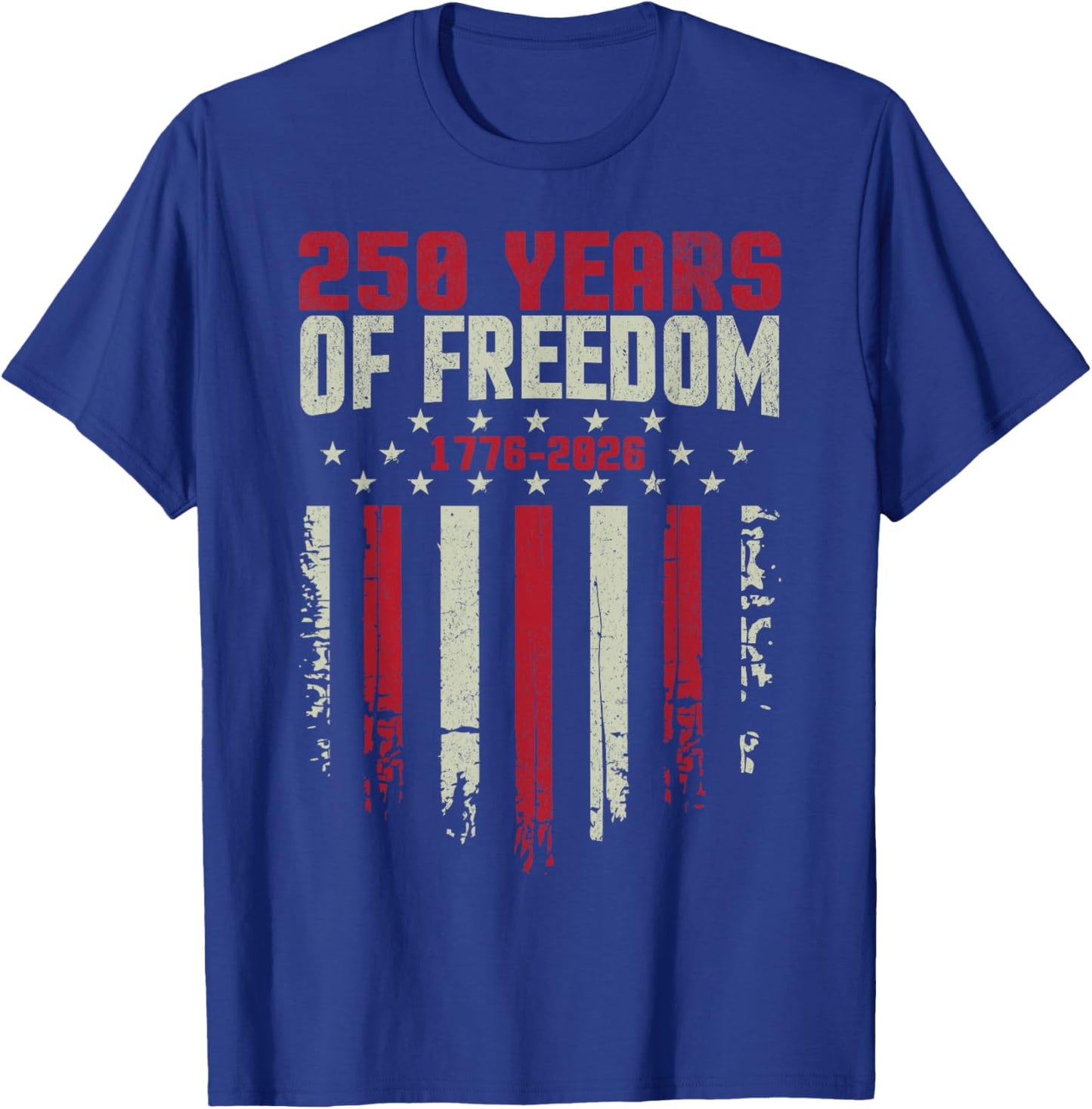 America Retro 250 Years 250th Anniversary USA Shirt 1776 T-Shirt - T-Shirt | Royal