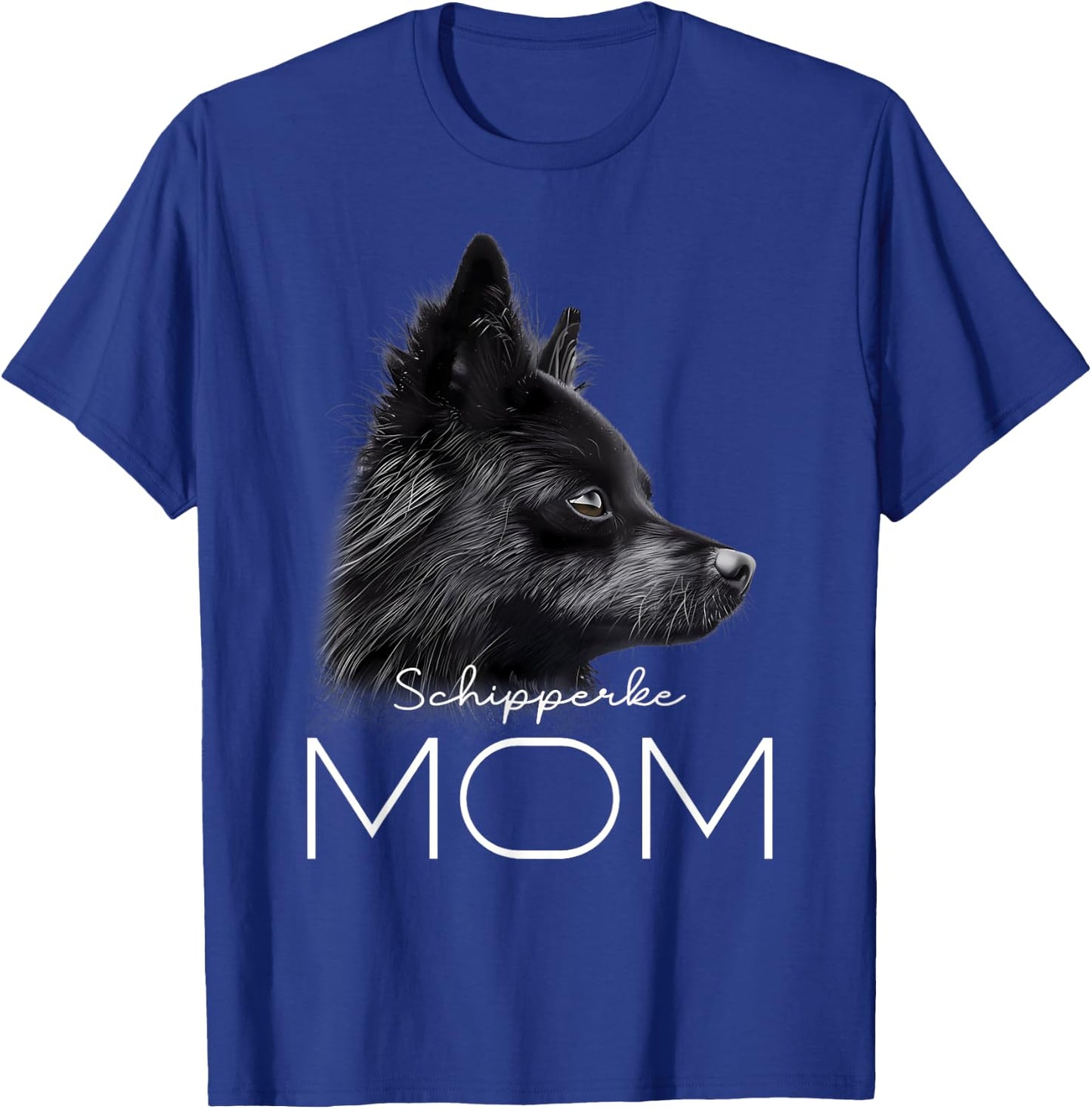 Schipperke Dog Mom T-Shirt - T-Shirt | Royal
