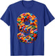9 Year Old Blocks Building Master Builder 9th Birthday Boy T-Shirt - T-Shirt | Royal