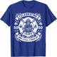 Celebrating 50 Years of Service and Still Fired Up T-Shirt - T-Shirt | Royal