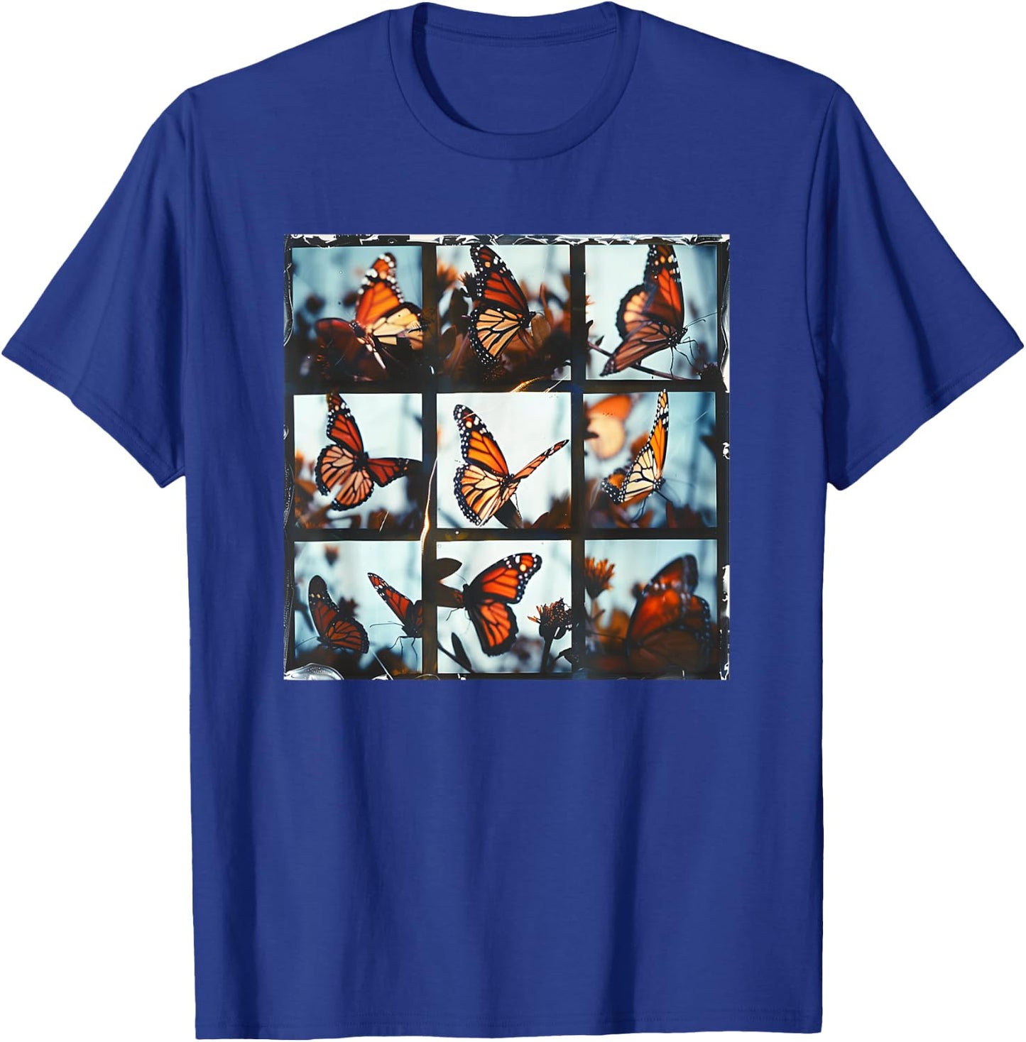 Monarch Butterfly Photoshoot Beautiful Summer Butterfly Men Women Kids T-Shirt - T-Shirt | Royal