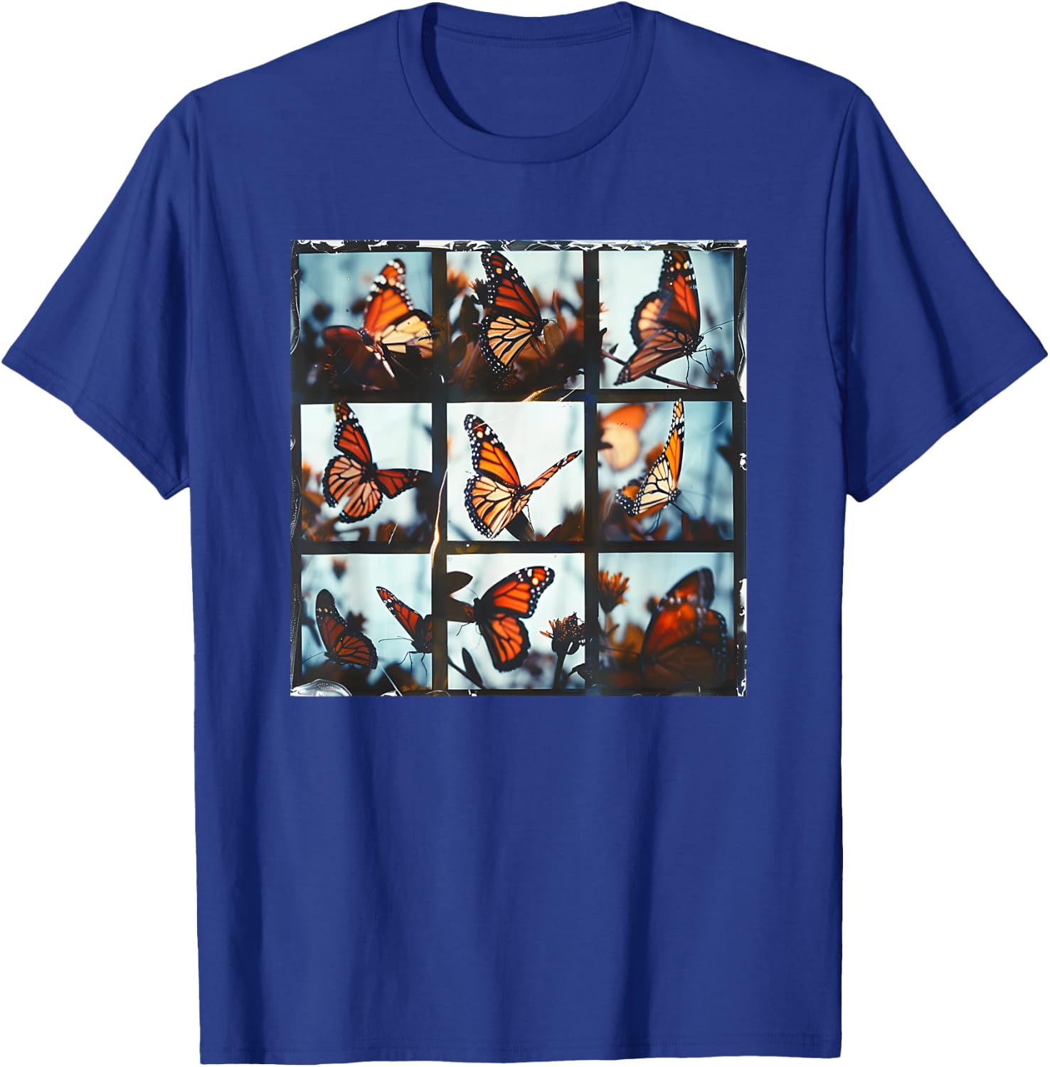 Monarch Butterfly Photoshoot Beautiful Summer Butterfly Men Women Kids T-Shirt - T-Shirt | Royal