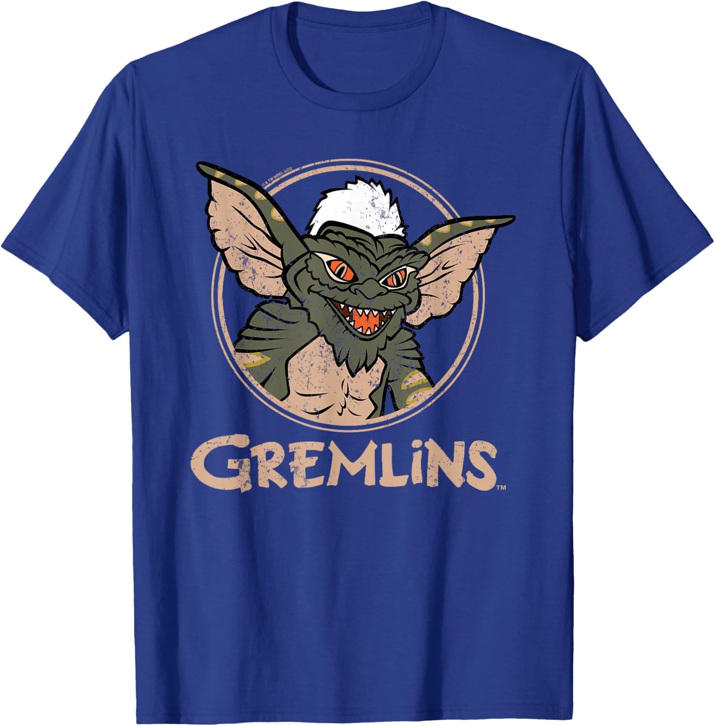 Gremlins - Gremlins Drawing T-Shirt - T-Shirt | Royal