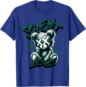 Silent Love Oxidized Green 4s Matching Women T-Shirt - T-Shirt | Royal
