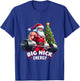 Big Nick Energy Funny Santa Sport Workout Gym Do Exercise T-Shirt - T-Shirt | Royal