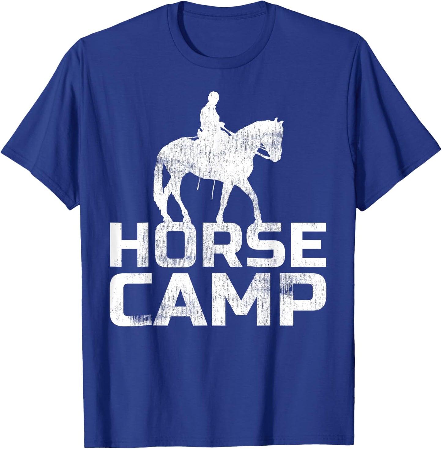 Horse Camp Trainer Shirt Horses Lover Equine Stables Farm T-Shirt - T-Shirt | Royal