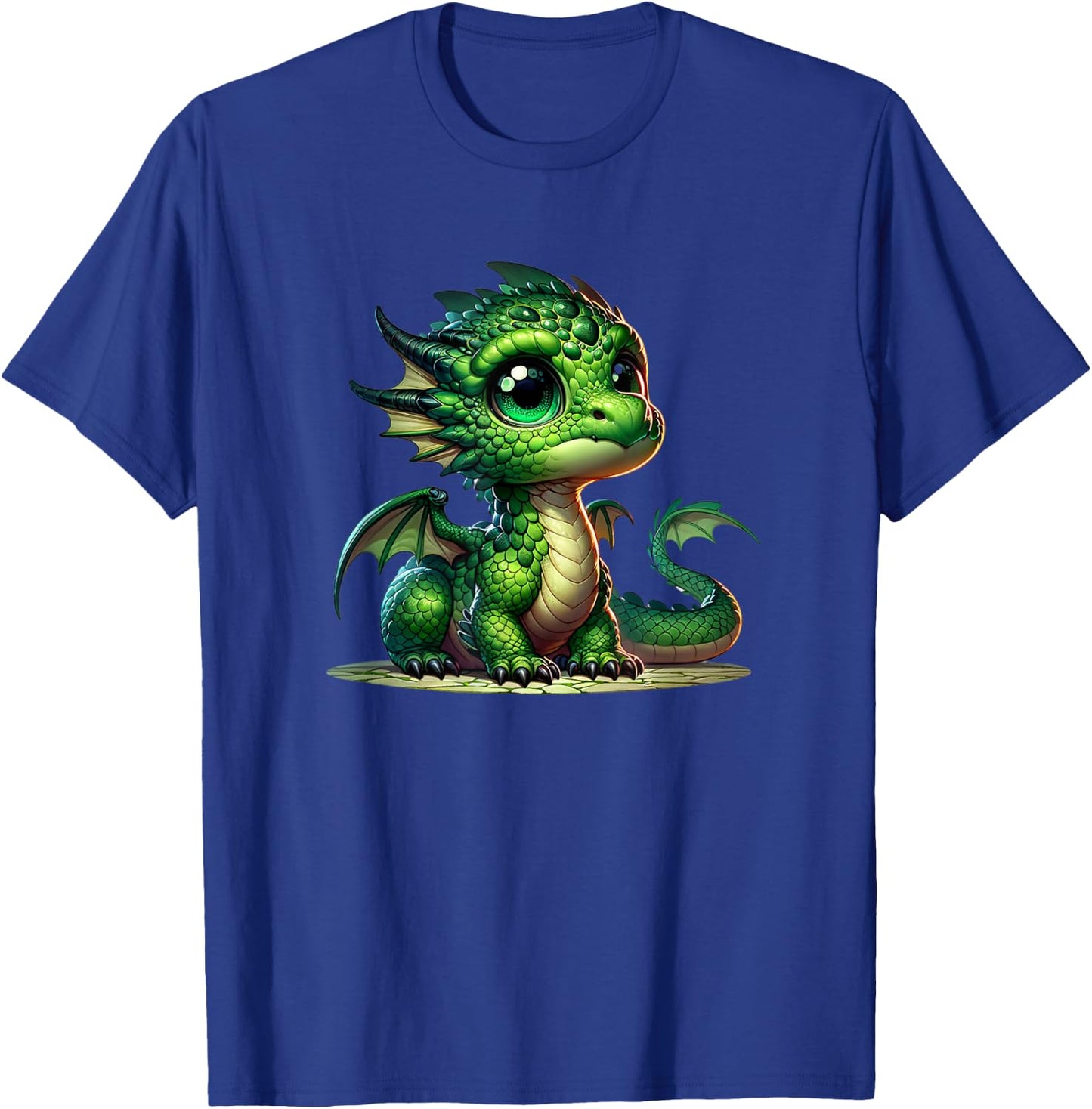 Chinese New Year 2024 Cute Green Dragon T-Shirt - T-Shirt | Royal