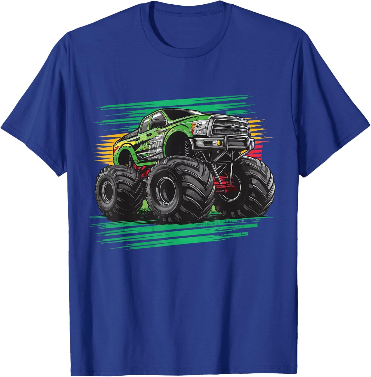 Monster Truck for toddlers Youth & Adults T-Shirt - T-Shirt | Royal