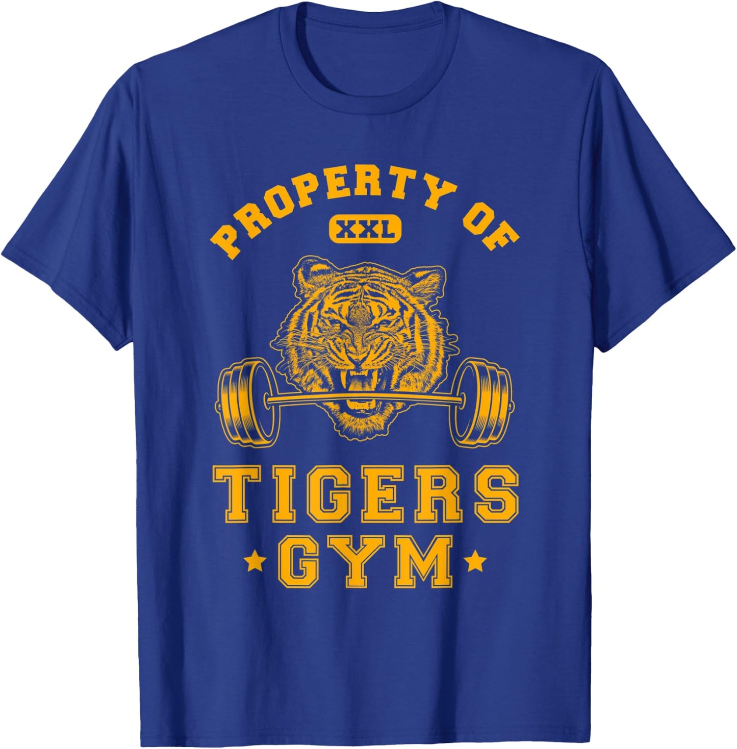 Tigers Gym T-Shirt - T-Shirt | Royal