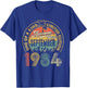 40 Years Old Vintage Retro September 1984 Birthday Men Women T-Shirt - T-Shirt | Royal