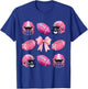 Cute Pink football coquette bow shirt Esthetics Women Girl T-Shirt - T-Shirt | Royal