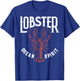 Funny Lobster Crawfish Vintage Lobster T-Shirt - T-Shirt | Royal