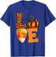 Love Candy Corn And Pumpkin Halloween Costume Gifts T-Shirt - T-Shirt | Royal