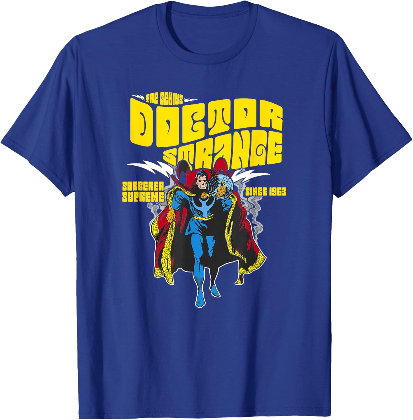 Marvel Avengers Doctor Strange Vintage Retro Comic 1963 T-Shirt - T-Shirt | Royal