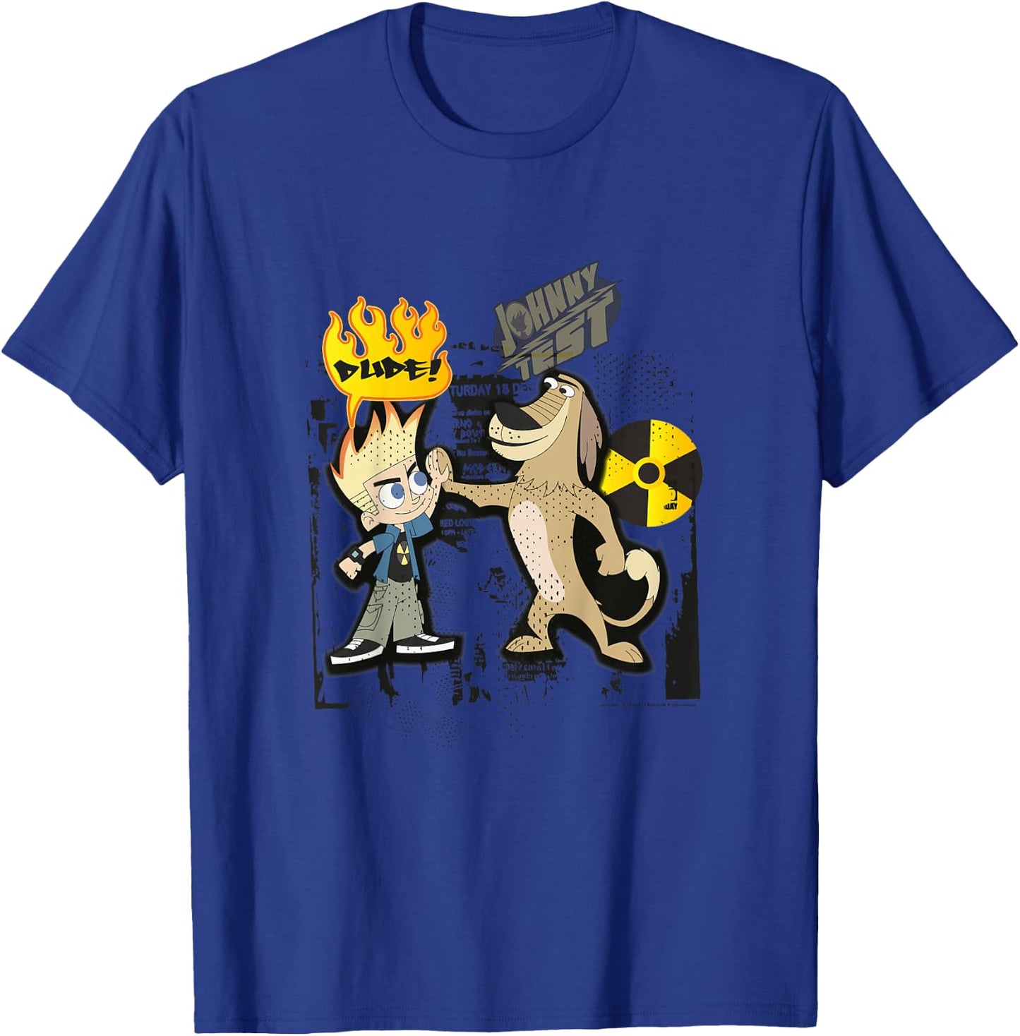 Johnny Test - Dukey Dude! T-Shirt - T-Shirt | Royal
