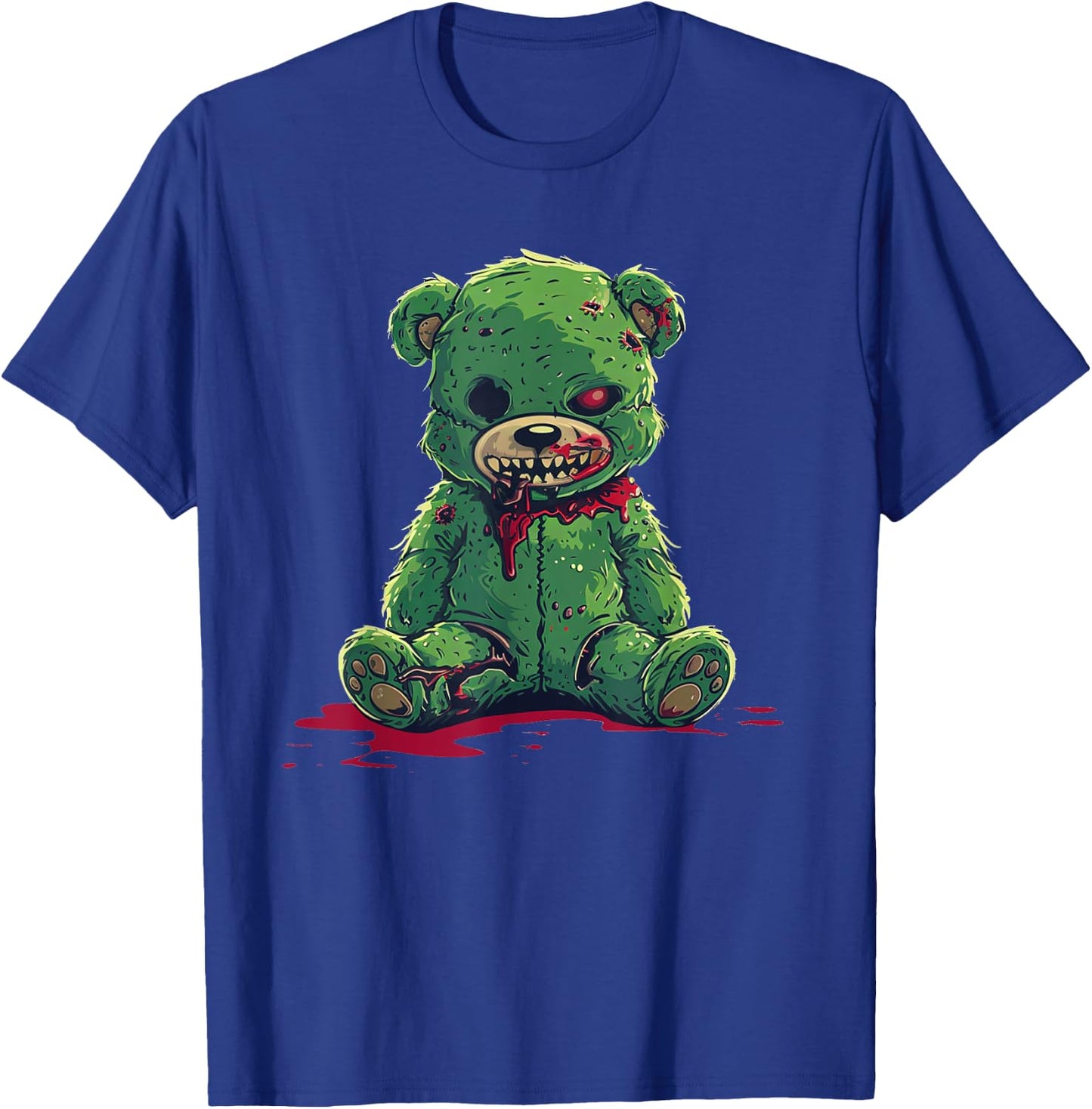 Zombie Bear Halloween Zombie Teddy Zombie Lover T-Shirt - T-Shirt | Royal