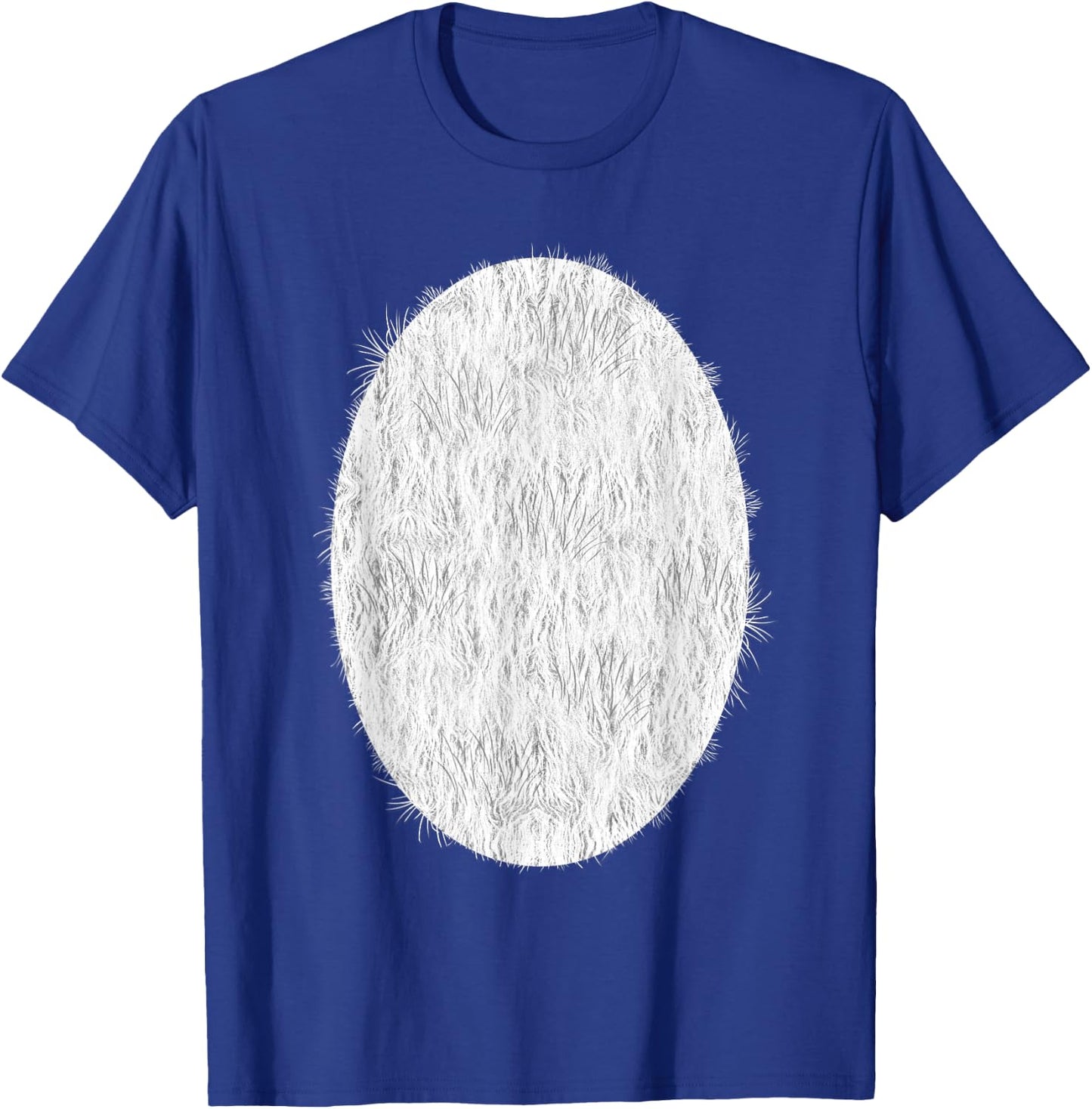 Halloween Panda Bear Belly Hair Costume T-Shirt - T-Shirt | Royal