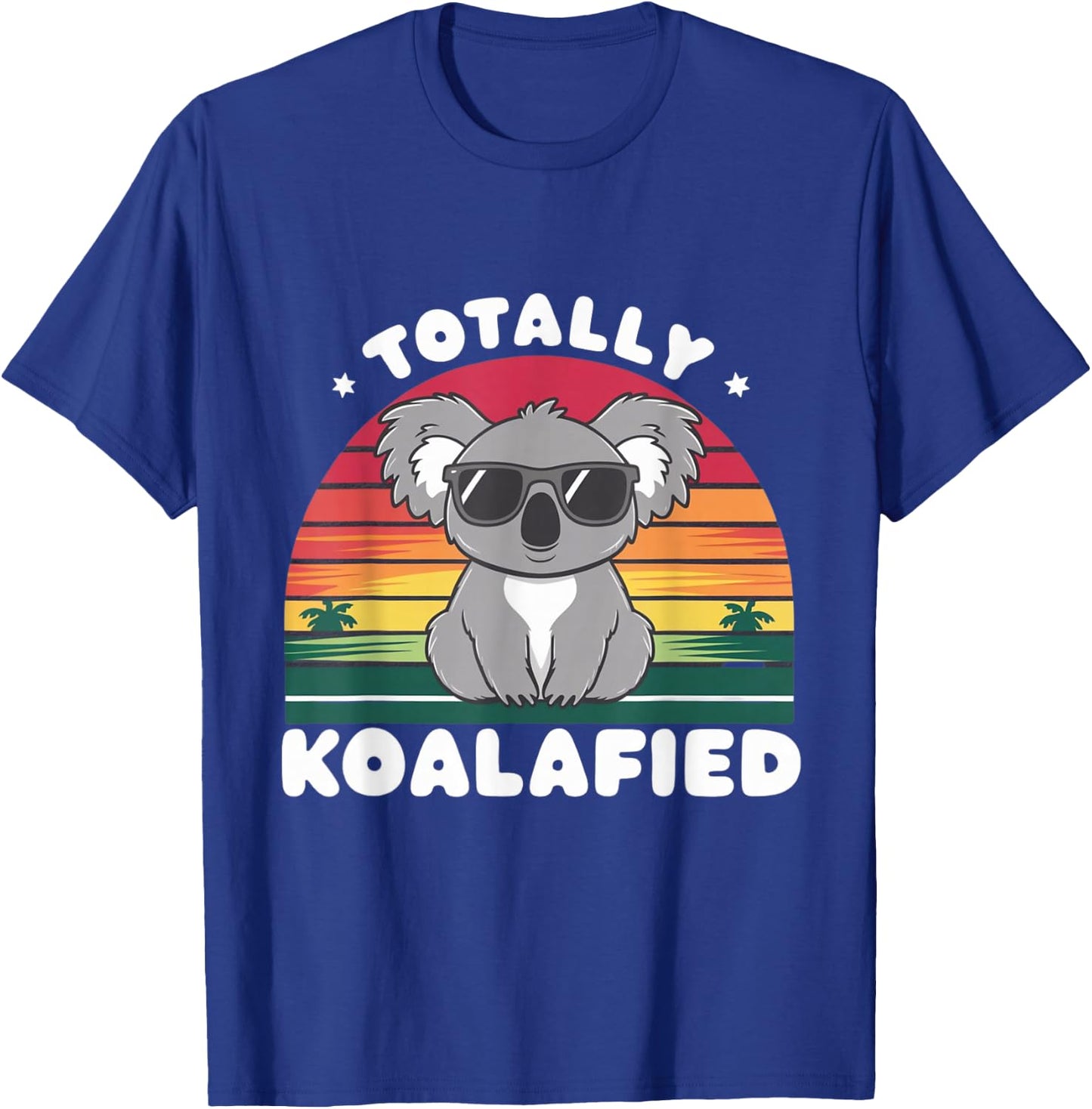 Totally Koalafied Koala Crew Cute Family Matching Design T-Shirt - T-Shirt | Royal