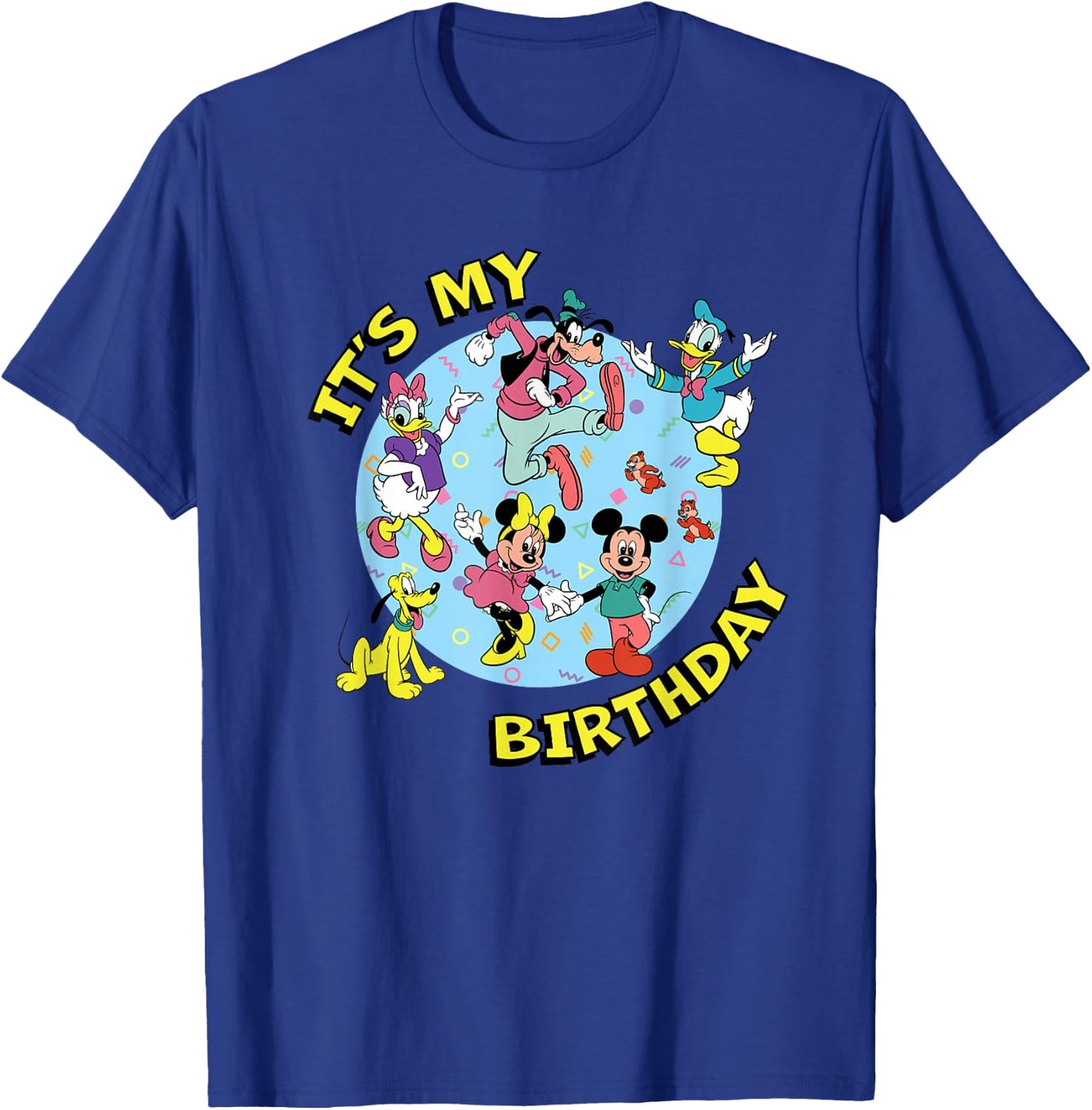 Disney Mickey and Friends Birthday Party It's My Birthday T-Shirt - T-Shirt | Royal