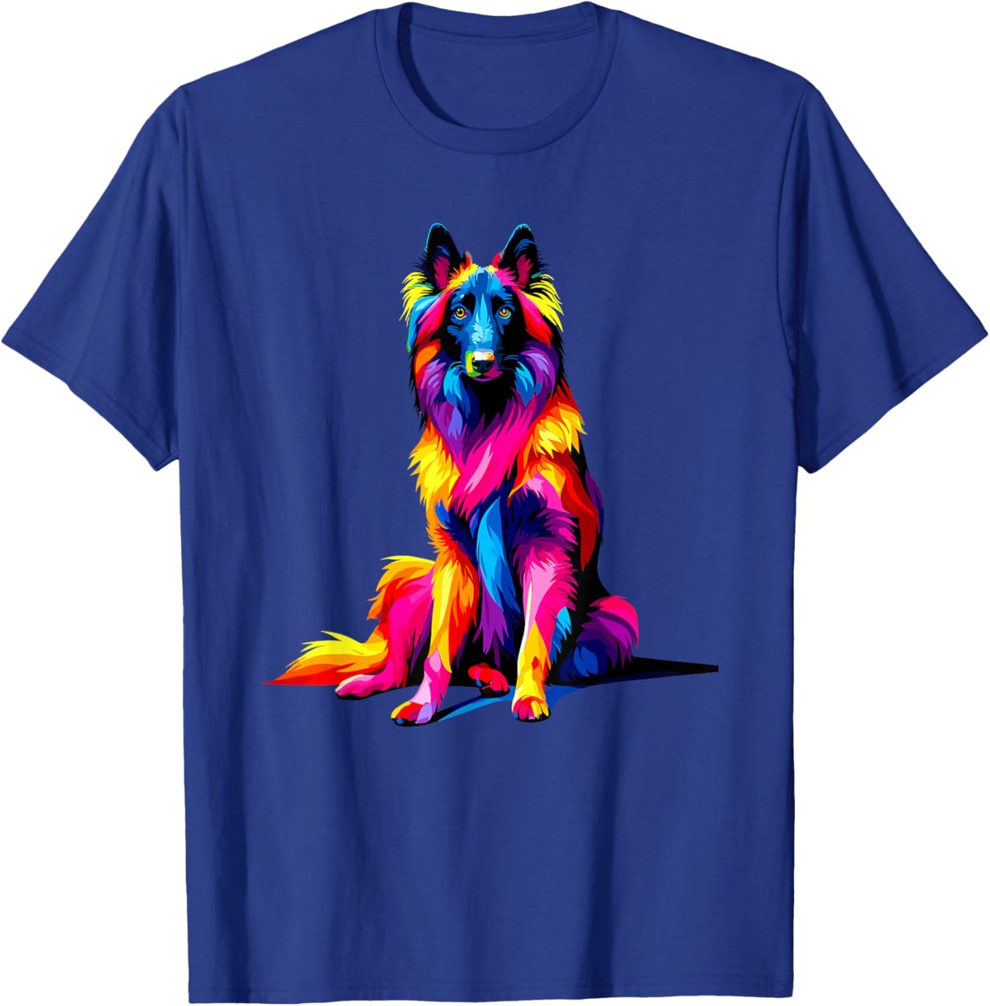 Colorful Pop Art Belgian Tervuren Terv T-Shirt - T-Shirt | Royal