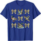 Mallard Duck Camouflage Camo Bow Duck Hunting Girls Camo T-Shirt - T-Shirt | Royal