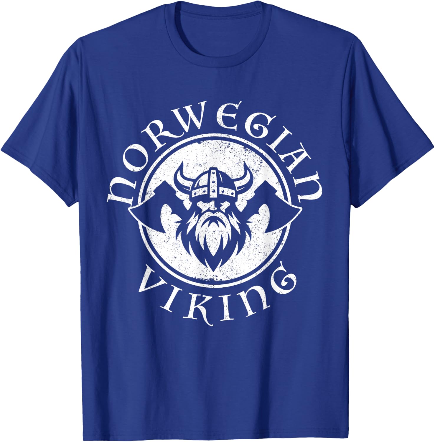 Norway Viking Norwegian Flag Pride Norge Souvenir T-Shirt - T-Shirt | Royal