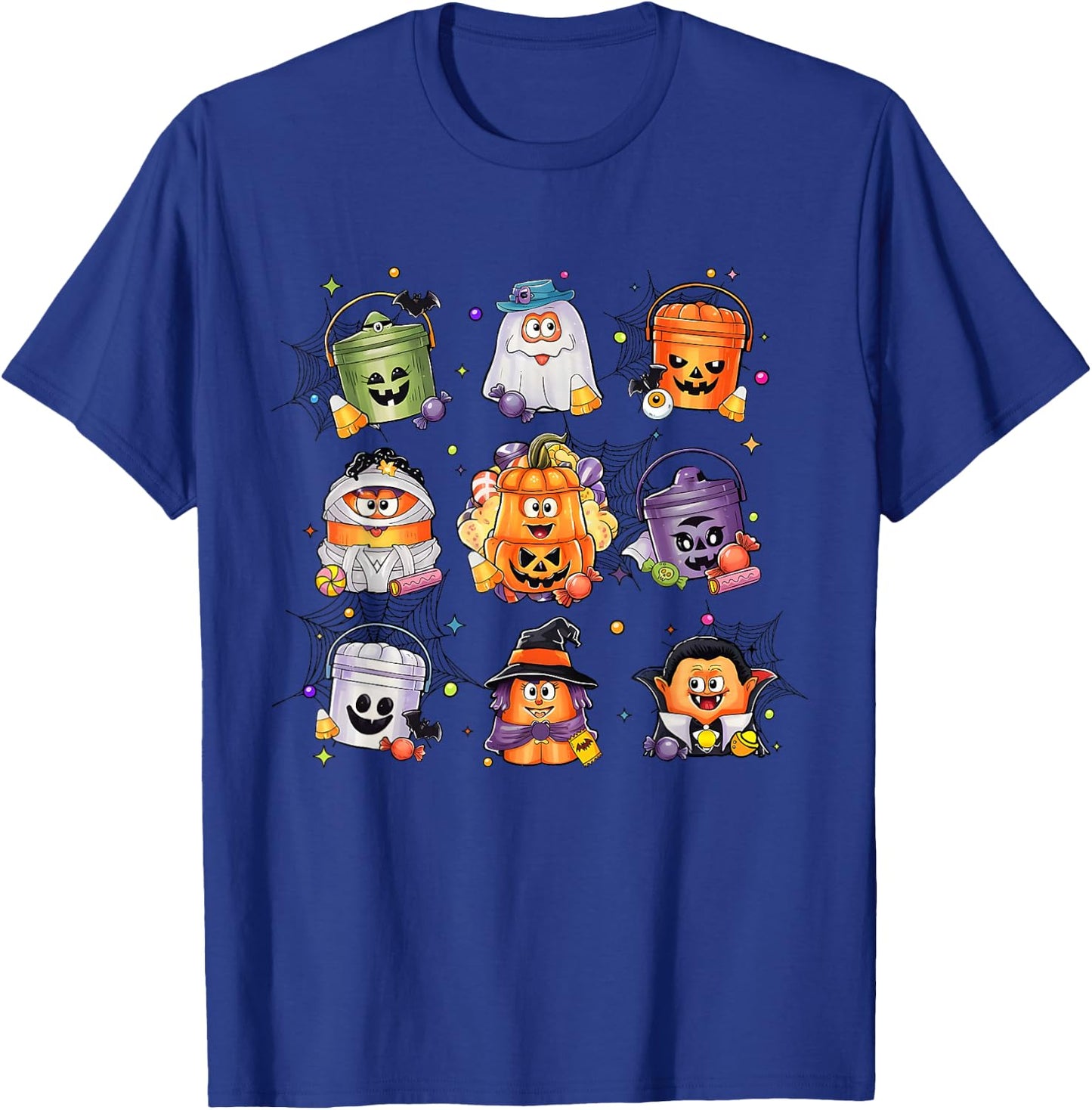 Spooky Nuggets Meal Bucket Halloween Chicken Nugget Spooky T-Shirt - T-Shirt | Royal