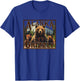 Alaska Grizzly Bear Vintage Mountain Trees Retro Souvenir T-Shirt - T-Shirt | Royal