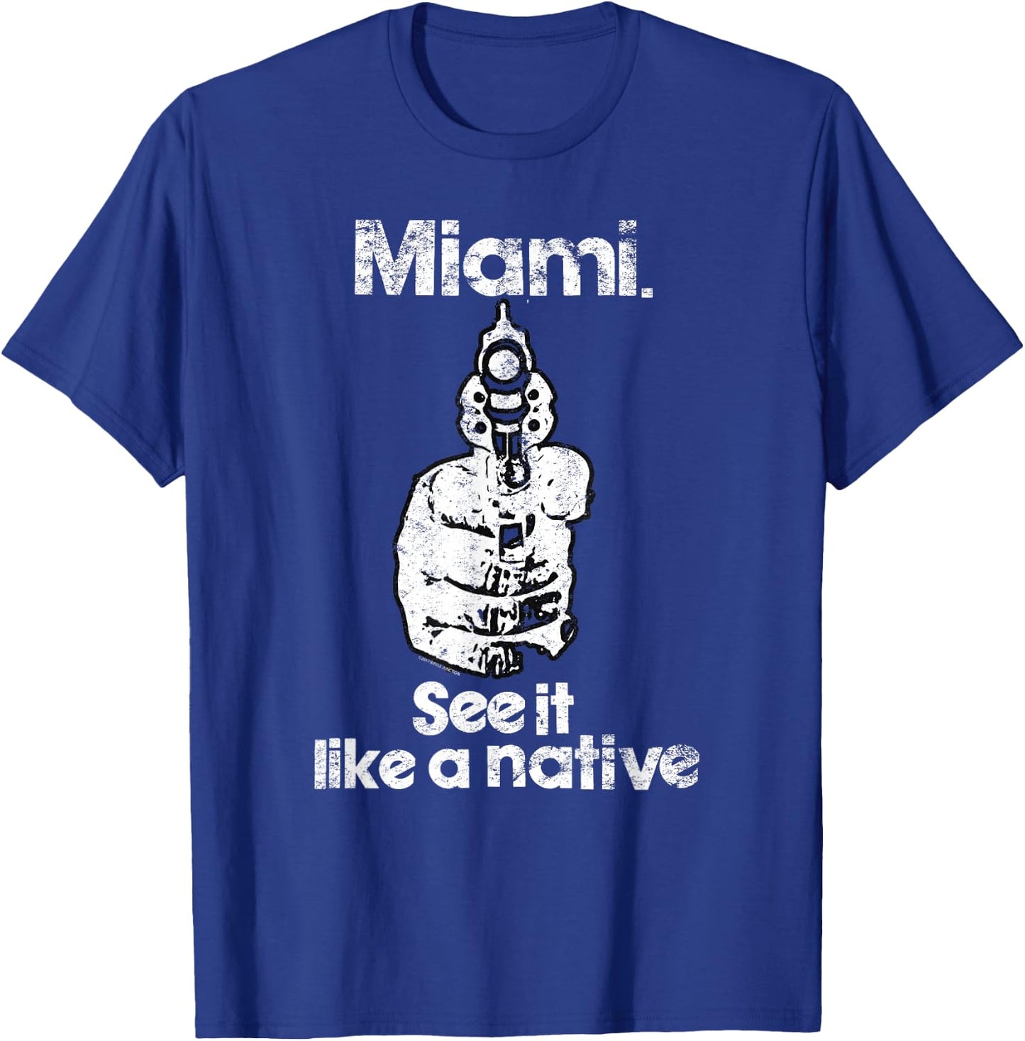 Ripple Junction Miami See it like a native T-Shirt - T-Shirt | Royal