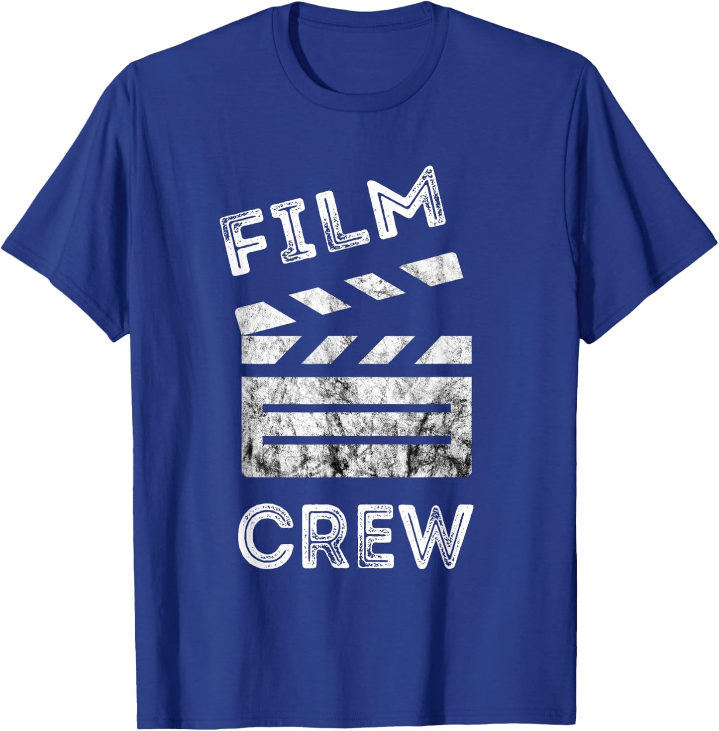 Film Crew Clapboard Film Producer Videographer Filmmaker T-Shirt - T-Shirt | Royal