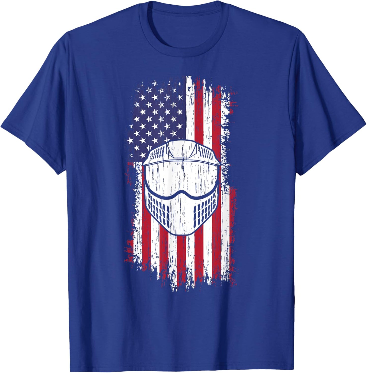Airsoft Shirt - Grunge Airsoft T-Shirt - T-Shirt | Royal