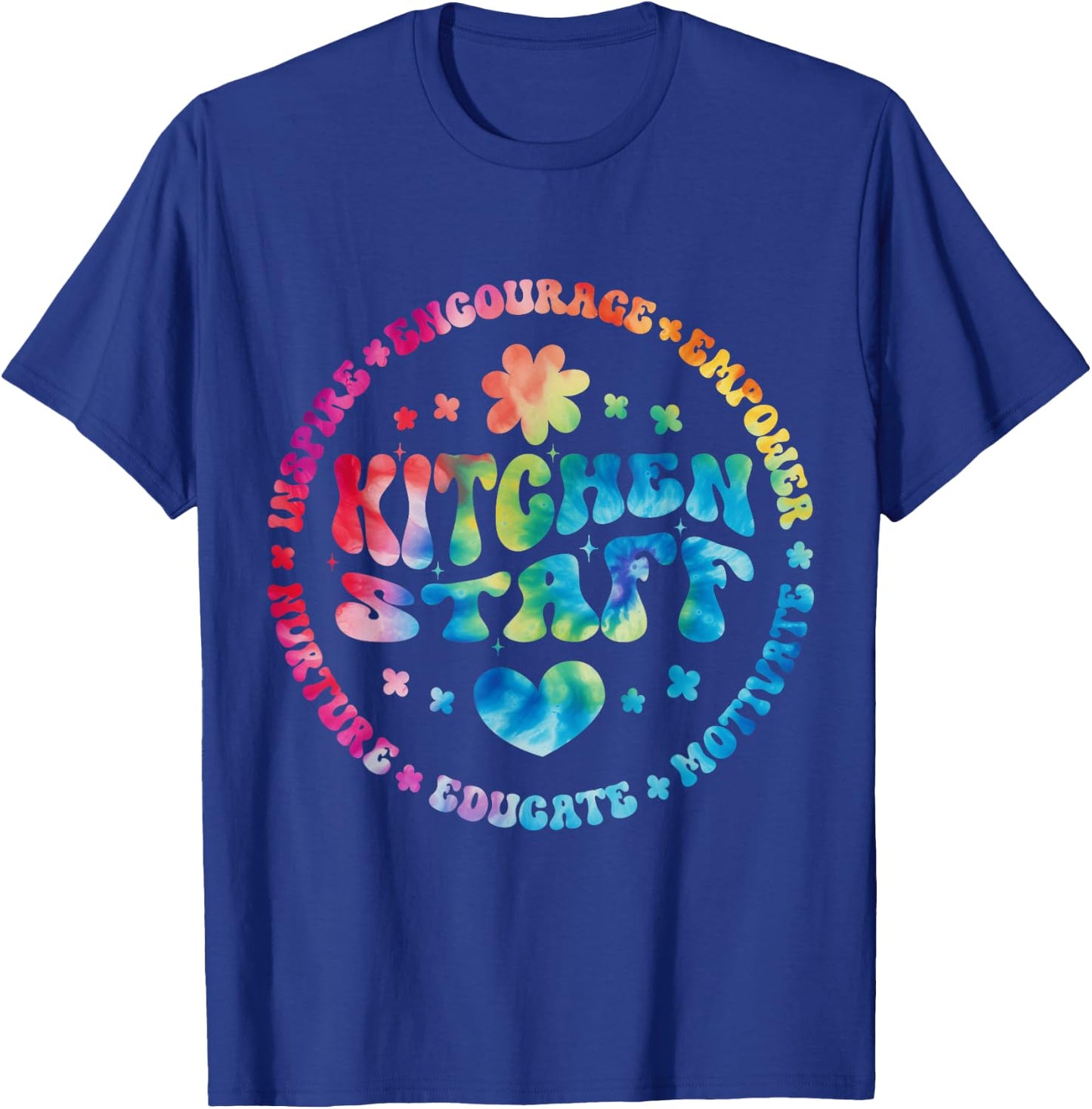 Kitchen Staff Food Service Cafeteria Team School Squad T-Shirt - T-Shirt | Royal