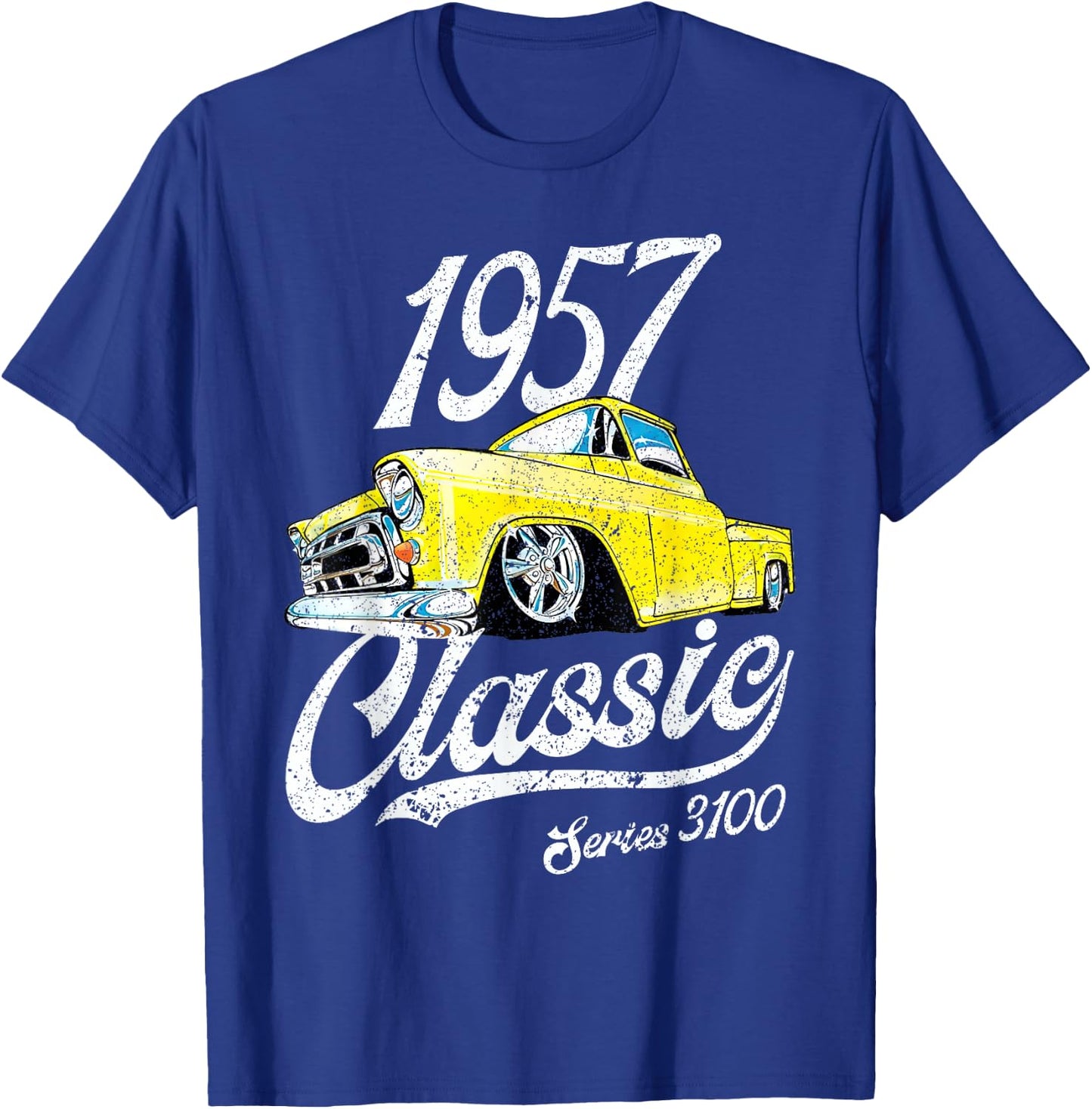 1957 chevys truck Series 3100 T-Shirt - T-Shirt | Royal