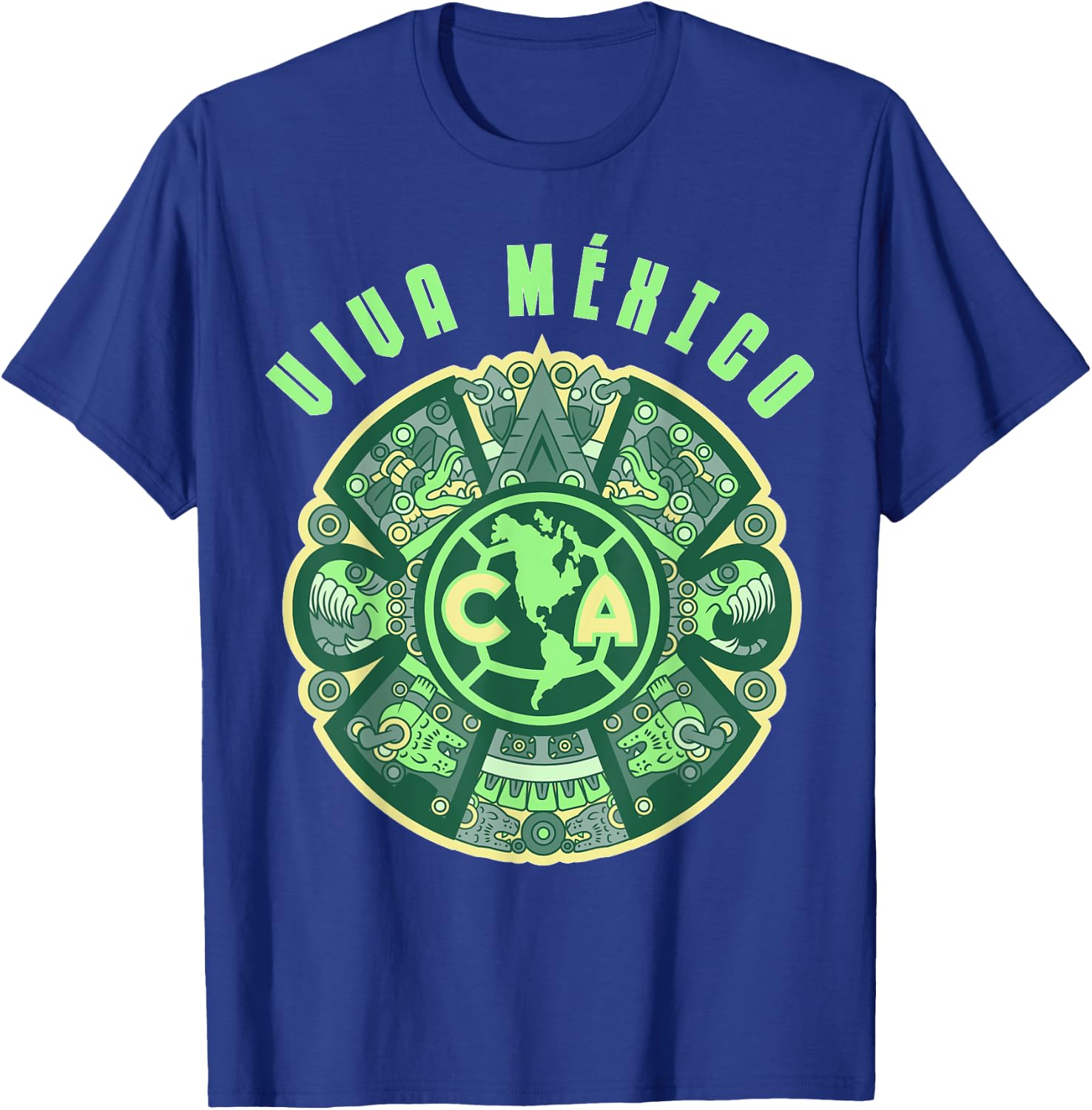 Club América supports the Mexican Soccer team ¡Vamos Tri! T-Shirt - T-Shirt | Royal