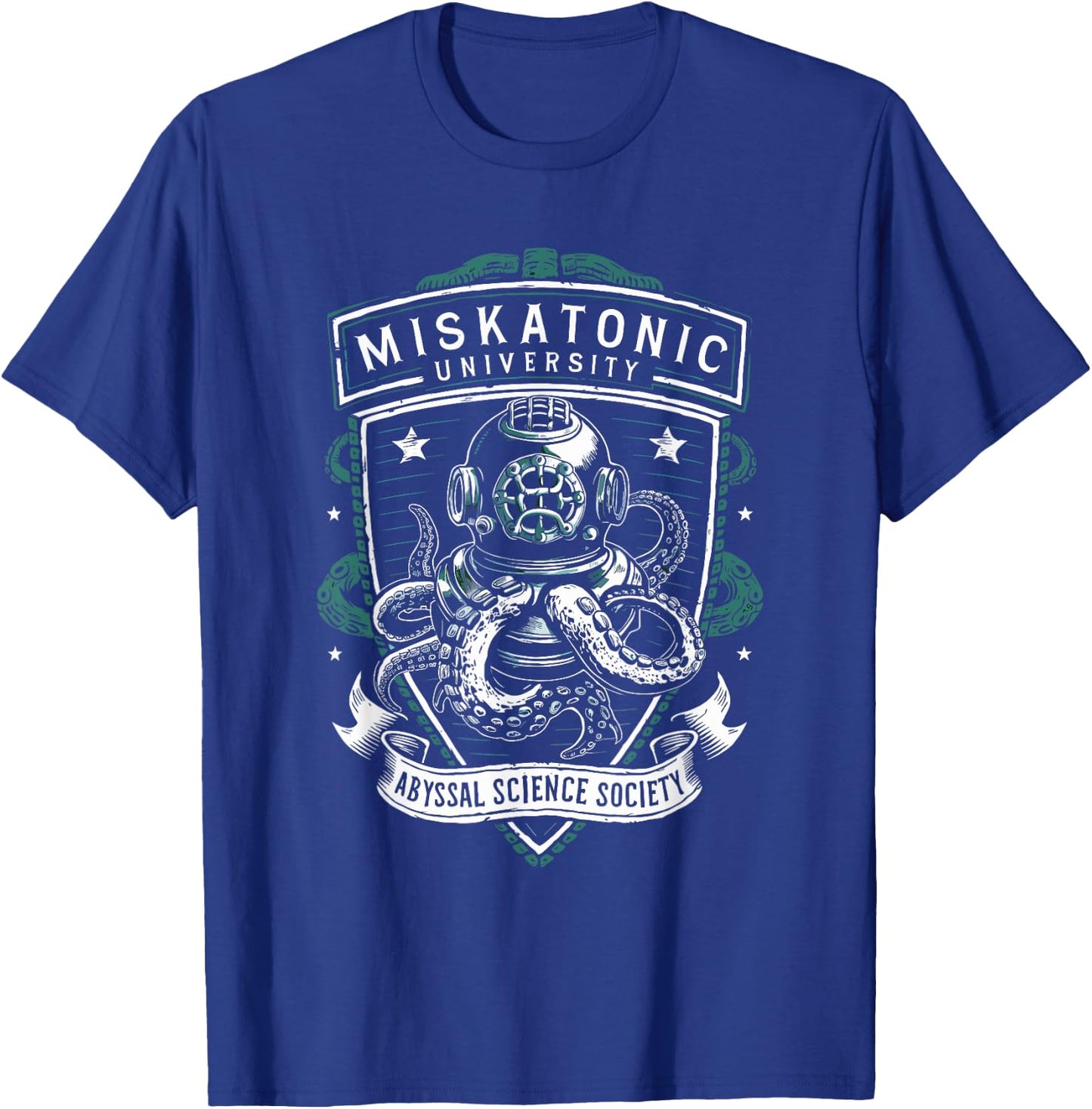 Miskatonic University Abyssal Science Society, Cthulhu T-Shirt - T-Shirt | Royal