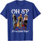 Oh Sip It's A Girls Trip Wine Party Black Women Queen Funny T-Shirt - T-Shirt | Royal