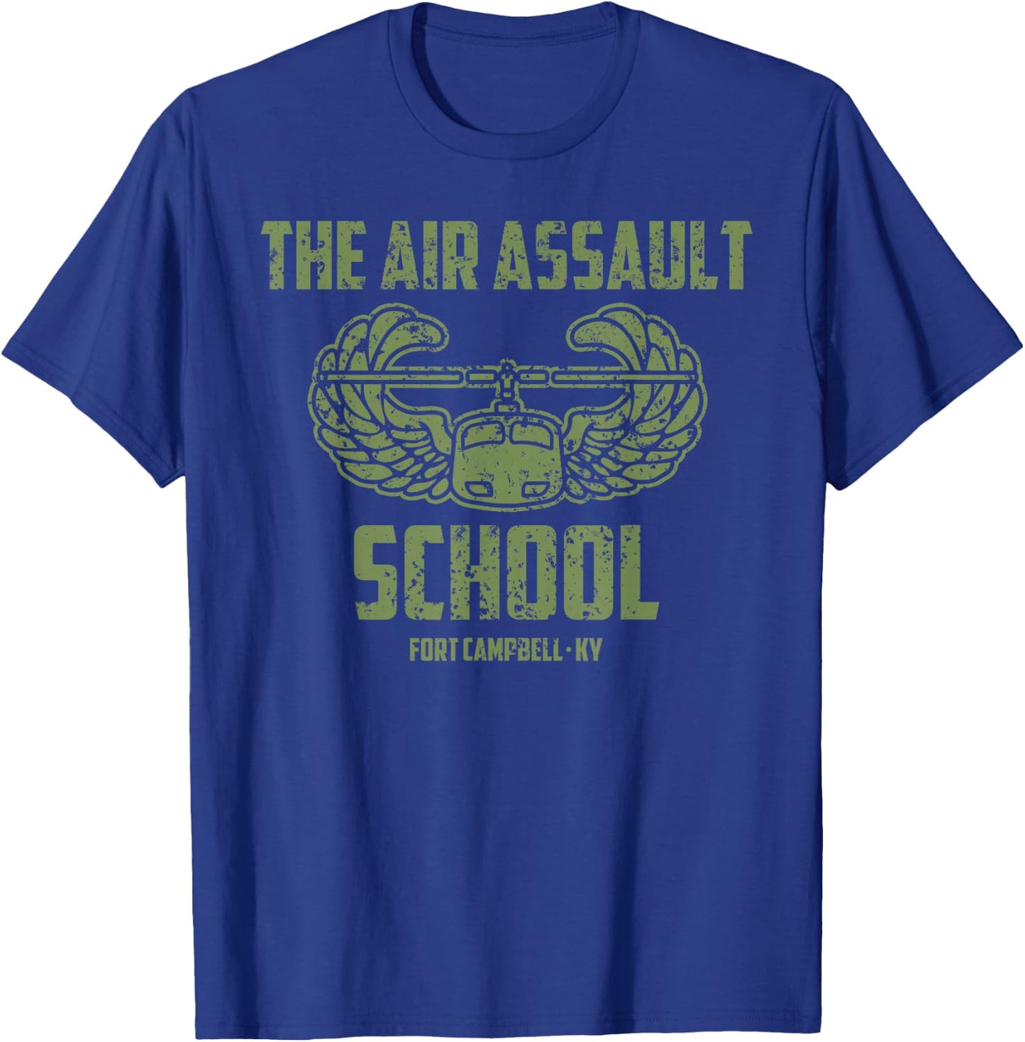 Sabalauski Air Assault School TSAAS US Army 101st Airborne T-Shirt - T-Shirt | Royal