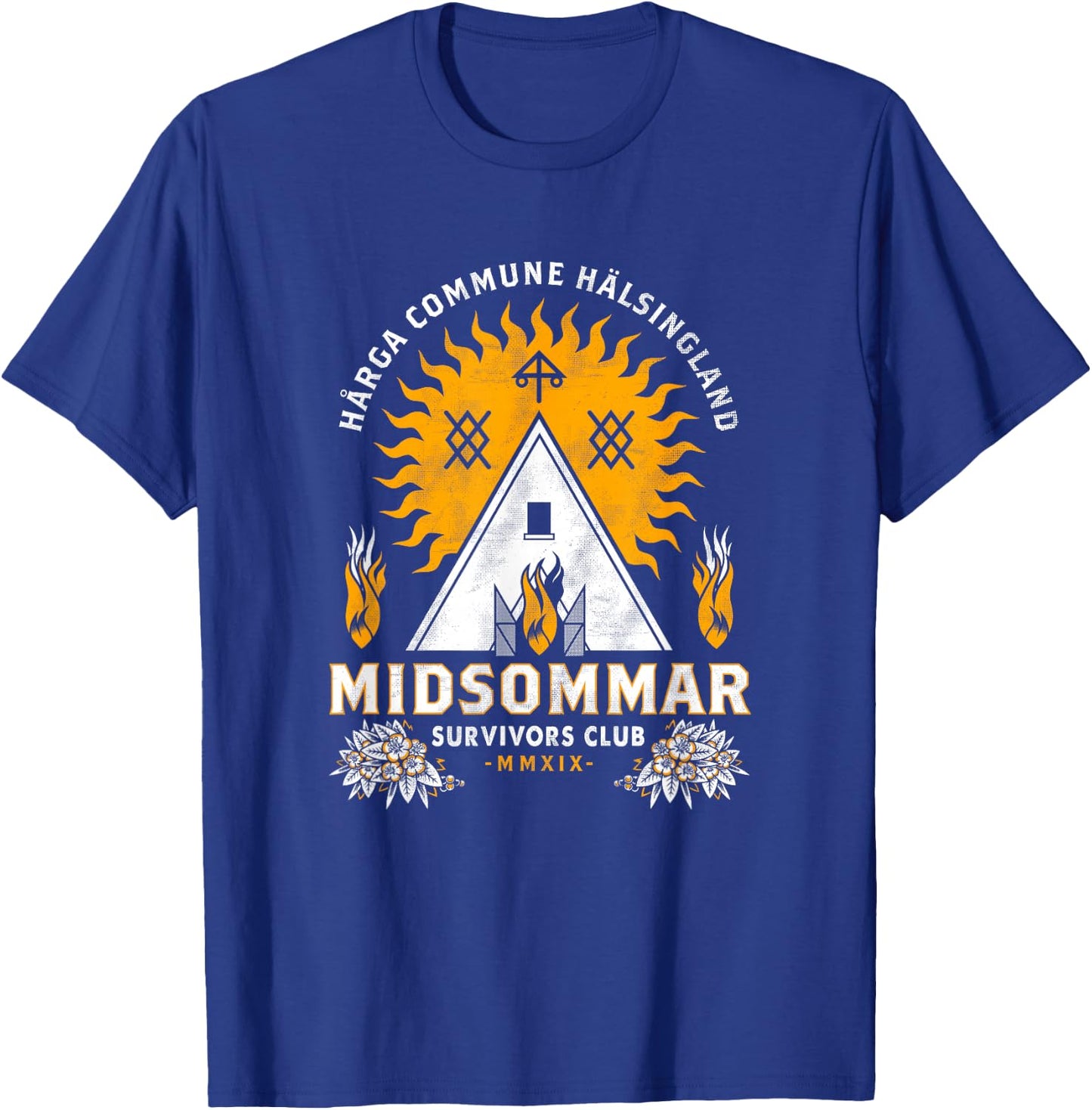 Midsommar Survival Club - Scary Horror - Summer Festival T-Shirt - T-Shirt | Royal