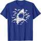 White Shark Lover Marine Biology Animal Science T-Shirt - T-Shirt | Royal
