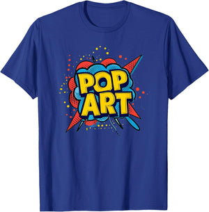 Pop Art Costume for Man and Woman T-Shirt - T-Shirt | Royal