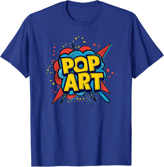 Pop Art Costume for Man and Woman T-Shirt - T-Shirt | Royal