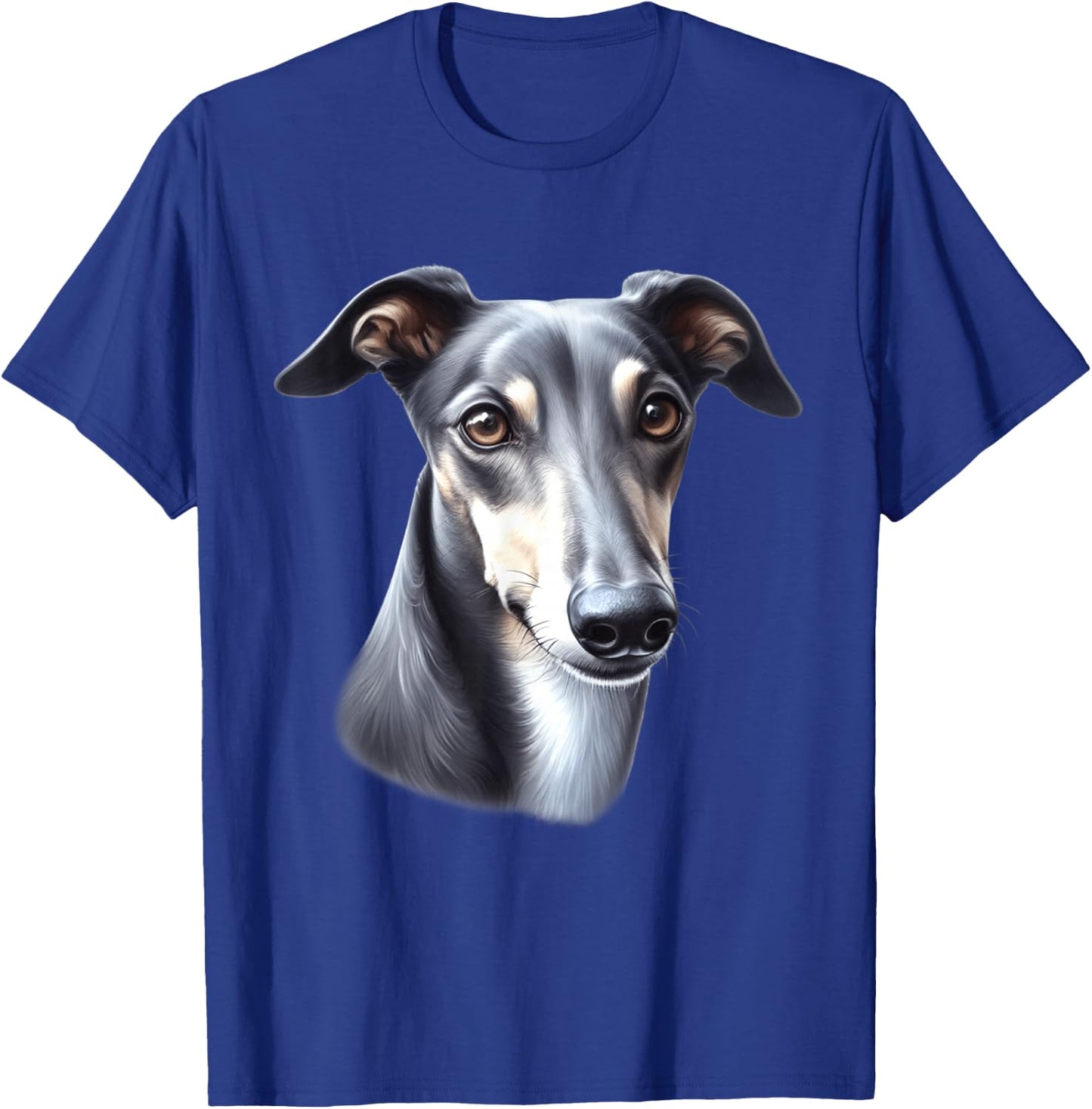 Greyhound Dog T-Shirt - T-Shirt | Royal